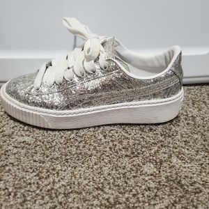 Glitter Puma Platform Sneakers